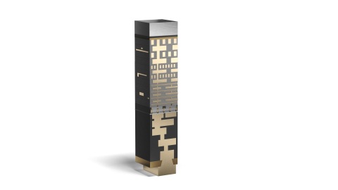 New PowerVia technology, Intel’s unique industry-first implementation of backside power delivery network, is displayed as part of the 