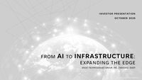 Investor Presentation October 2025