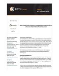 Roth Canada Acted as Finder to G2 Goldfields Inc. (TSXV:GTWO) as a Part of its C$42.0 Million Private Placement