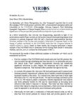 Shareholder Letter November 2022