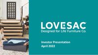 April 2022 Investor Presentation