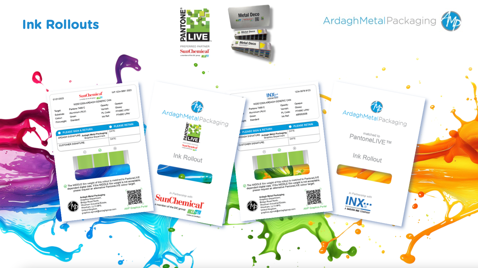 Ink rollouts samples