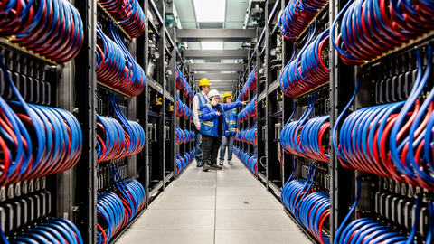 Aurora Supercomputer Blade Installation Complete