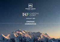 180 Degree Capital and Mount Logan Capital Proposed Merger Presentation Deck