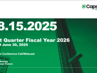 Q1 FY2026 Capstone Green Energy Corporation Earnings Presentation