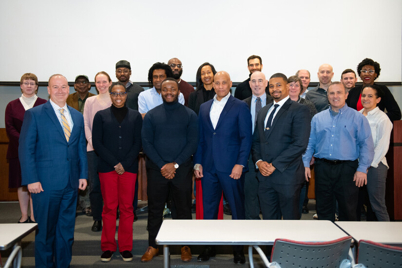 BIND hosted a speaker event with Dr. Reggie Brothers.