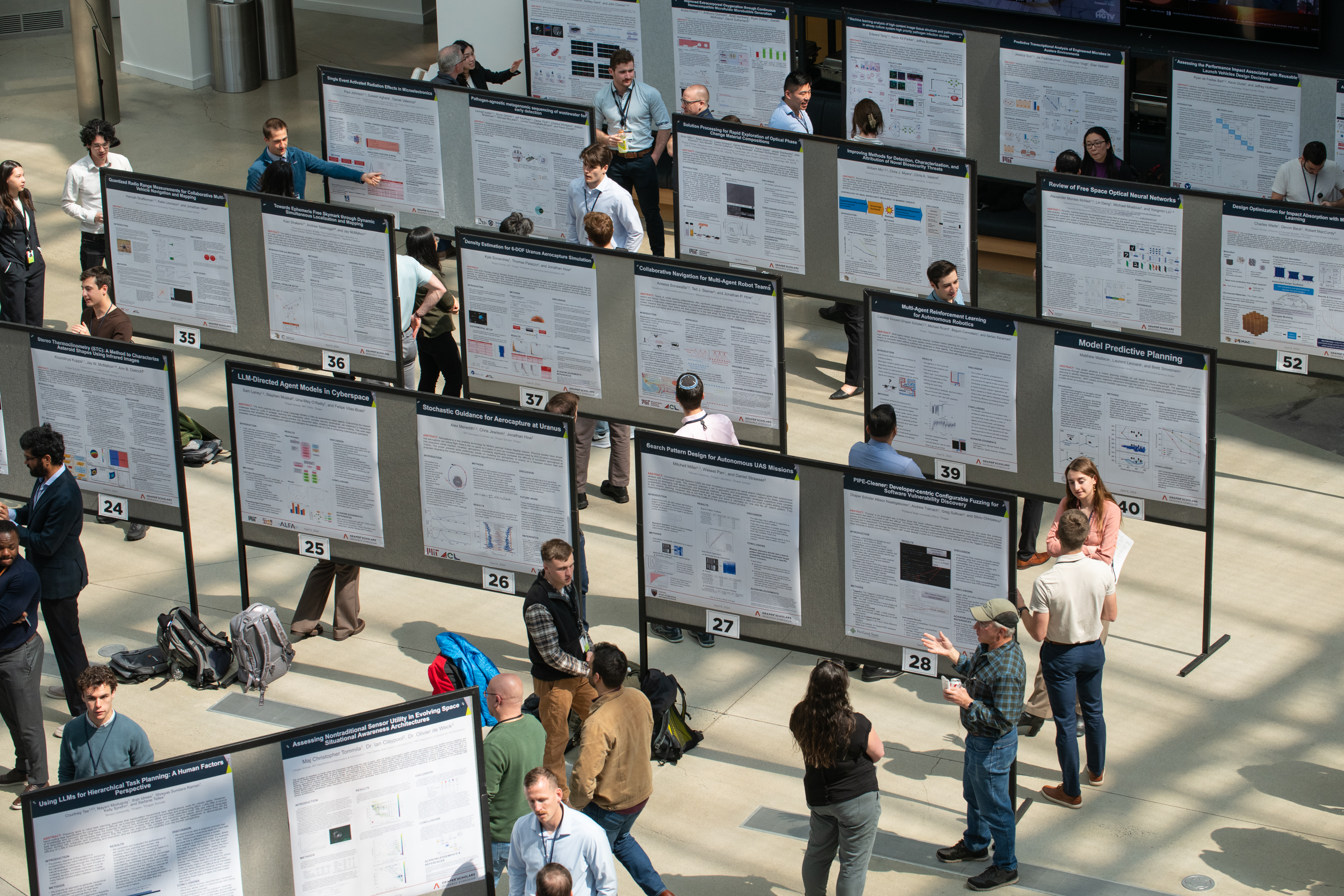 Photo from 2024 Draper Scholars Research Symposium.