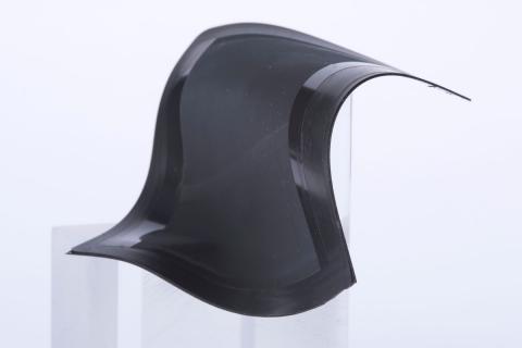 MicroHold is a material developed by Draper that clings to surfaces the same way that a gecko's feet do.