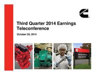 Q3 2014 Earnings Presentation