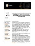 Roth Capital Partners acted as Financial Advisor to A-Mark Precious Metals’ Special Committee (Nasdaq:AMRK) in its Acquisition of Spectrum Group International