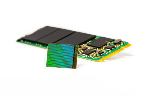 Enables gum stick-sized SSDs with more than 3.5TB of storage (Photo: Business Wire)