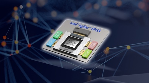 Intel Corporation in April 2019 introduces the Intel Agilex FPGA. The family of field programmable gate arrays addresses the data-centric business challenges across embedded, network and data center markets. (Credit: Intel Corporation)
