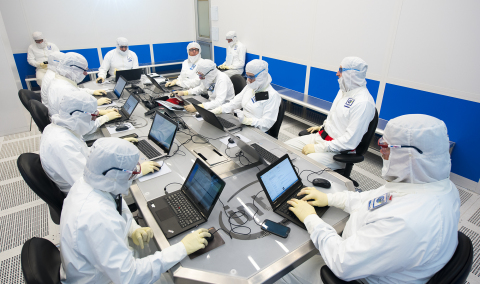 Intel operations leaders gather for the daily 
