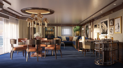 Oceania Cruises Reveals All-New Owner's Suites Furnished Exclusively With Ralph Lauren Home