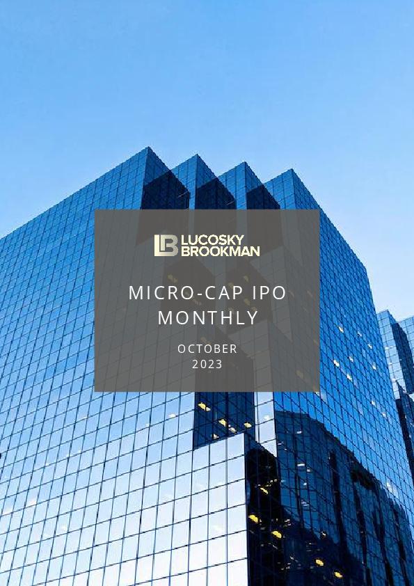 Micro-Cap IPO Monthly
