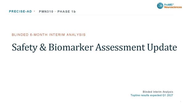PRECISE-AD Interim Results Presentation