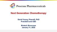 Biotech Showcase Presentation