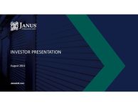 Investor Presentation - August 2022
