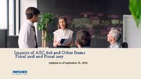 Impacts of ASC 606 and Other Items