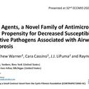 Direct lytic agents, a novel family of antimicrobial agents, have a low propensity for decreased susceptibility in Gram-negative pathogens associated with airway infection in Cystic Fibrosis
