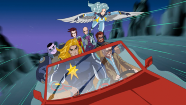 Stan Lee Blasts Off Into Space With Cosmic Crusaders