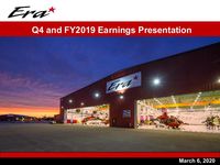 Era 2019 Q4 and Full Year Earnings Presentation
