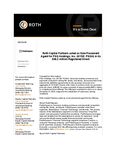 Roth Capital Partners acted as Sole Placement Agent for PSQ Holdings, Inc. (NYSE: PSQH) in its $36.2 million Registered Direct