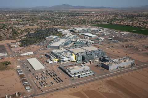Intel Corporation on Tuesday, Feb. 8, 2017, announced plans to invest more than $7 billion to complete Fab 42. On completion, Fab 42 in Chandler, Ariz., is expected to be the most advanced semiconductor factory in the world. (Credit: Intel Corporation)