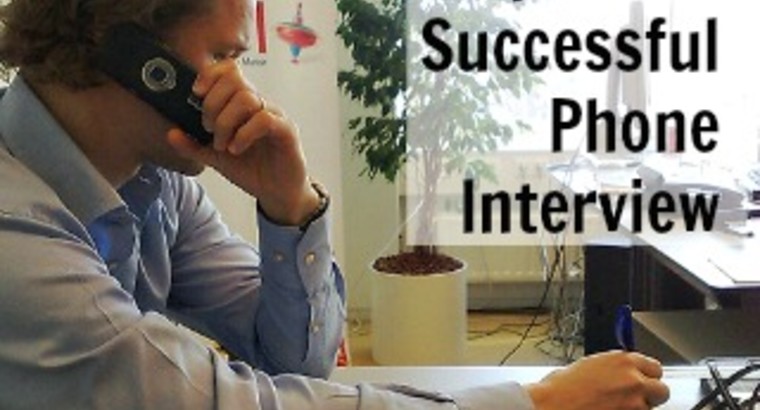 5 Tips for a Successful Phone Interview