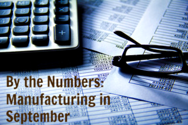 By the Numbers: Manufacturing in September
