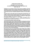 Management's Discussion and Analysis Q4 2024
