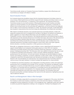 Board Evaluation Process