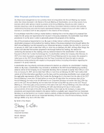 - Other Proposals and Director Nominees