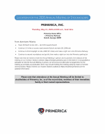 Location for the 2026 Annual Meeting of Stockholders