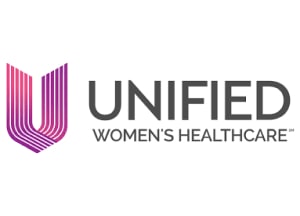 typographic logo for Unified Women's Healthcare