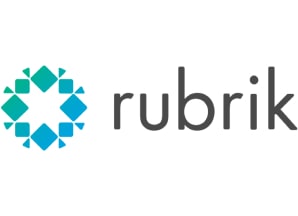typographic logo for Rubrik