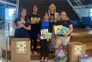 Brunswick Teams Collect 600 Books for Community Organizations
