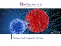 Adaptimmune Clinical and Business Update