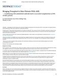 MedPage Today covers Actinium TCTM 2020 Oral Presentation Findings: “Bringing Transplant to More Patients with AML”