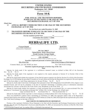 2005 Annual Report