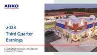 Third Quarter 2023 Earnings Presentation