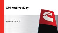 2015 Analyst Day Presentation