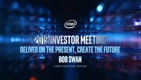 Intel’s 2019 Investor Meeting – Bob Swan