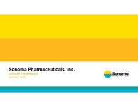 Sonoma Investor Presentation January 2026
