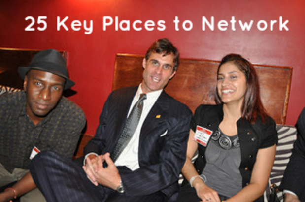 25 Key Places to be Networking!