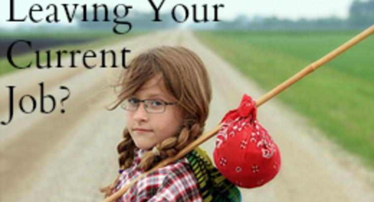 Why Are You Leaving Your Current Job?