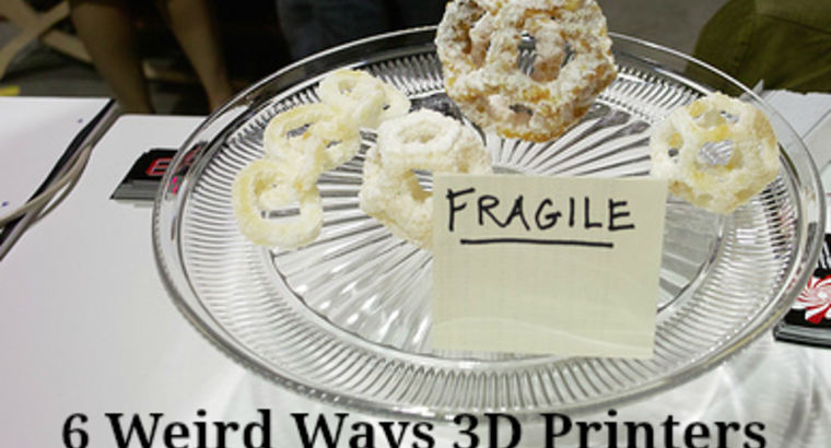 6 Weird Ways 3D Printed Objects are Taking Over