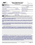 Form 8937 Relating to Series A & Series B Cumulative Preferred Stock 2025 Four Quarterly Cash Distributions