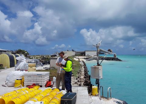 Tern Island was the setting for a scientific expedition to observe and measure microplastics in the ocean.