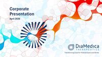 DiaMedica Corporate Presentation